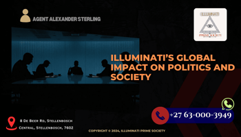 A dark, mysterious silhouette of figures in a clandestine meeting room, symbolizing covert operations and influence.