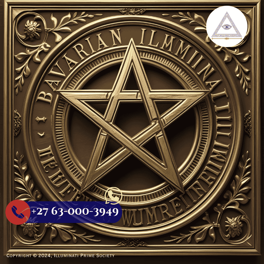 A depiction of the Bavarian Illuminati symbol , symbolises power and fame