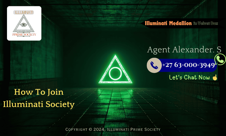 A mysterious, dimly lit room with a glowing triangle symbol, symbolizing the secretive nature of the Illuminati.