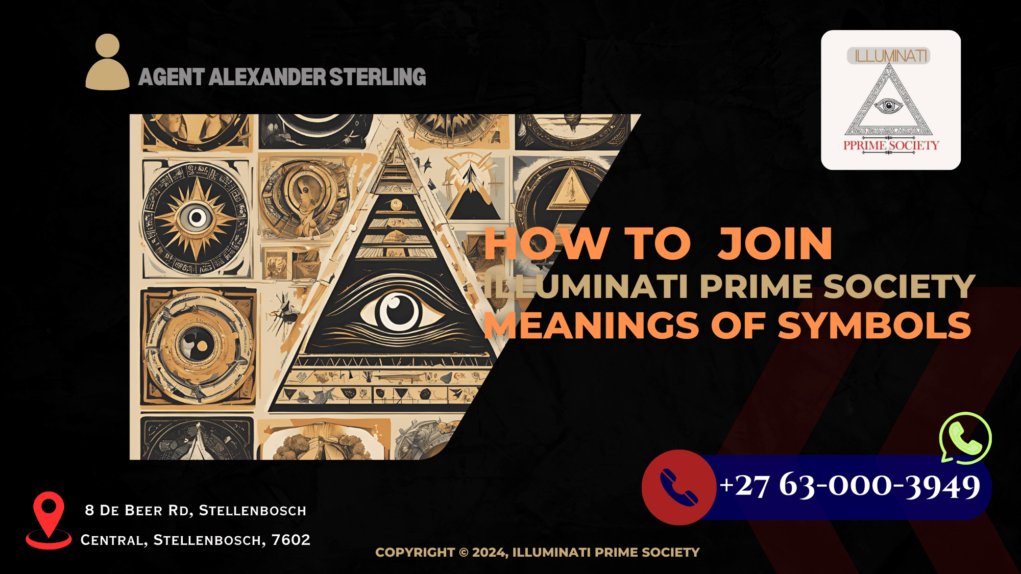 Symbolic Illuminati artifacts used during the initiation process.