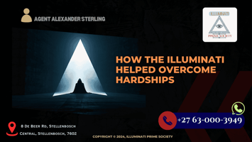 An enigmatic figure in a shadowy room, symbolizing the secretive but impactful nature of the Illuminatis influence.