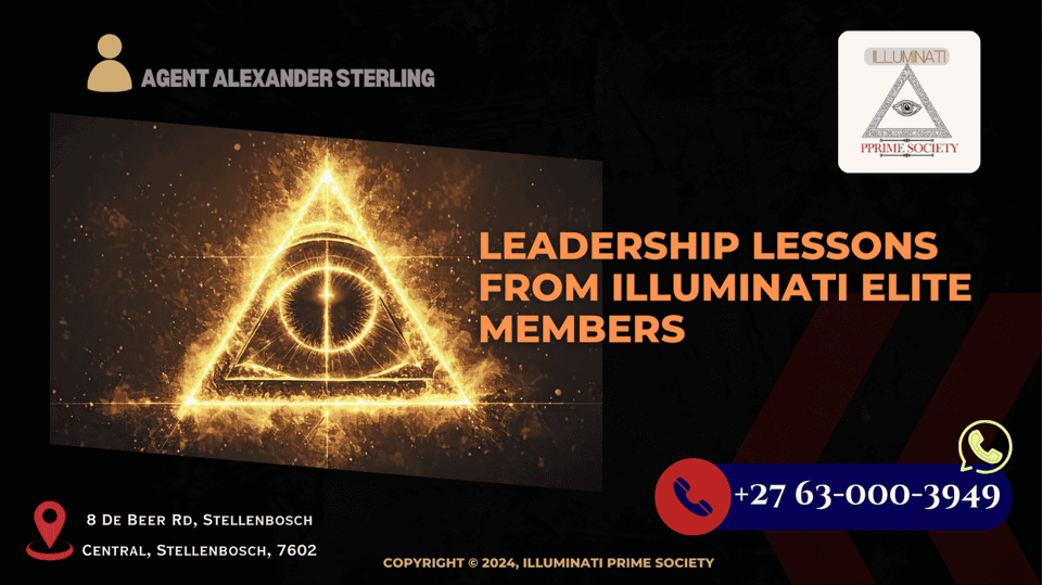 An enigmatic symbol of the Illuminati, hinting at the hidden knowledge and leadership secrets that lie within.
