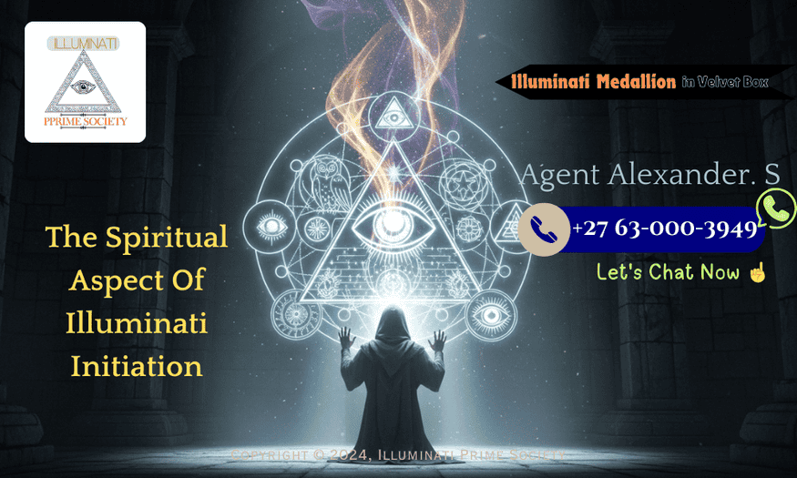 An enigmatic, ancient symbol glowing with ethereal light, surrounded by mystical auras, representing the spiritual awakening of an Illuminati initiate.
