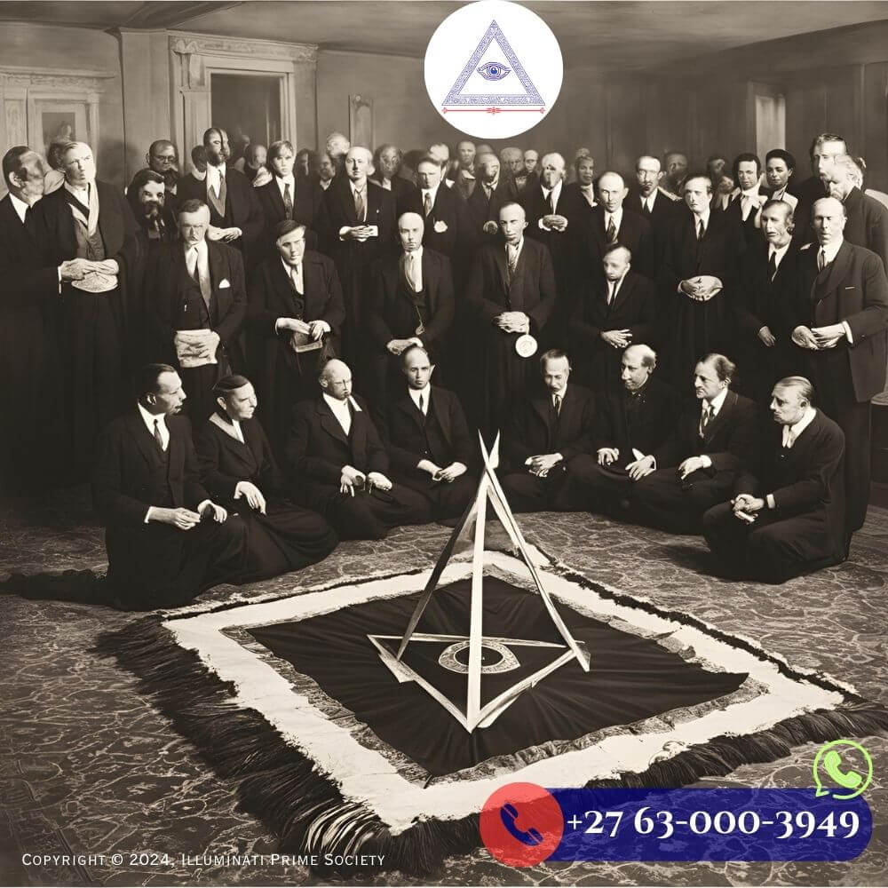 Secretive meeting of early Illuminati members