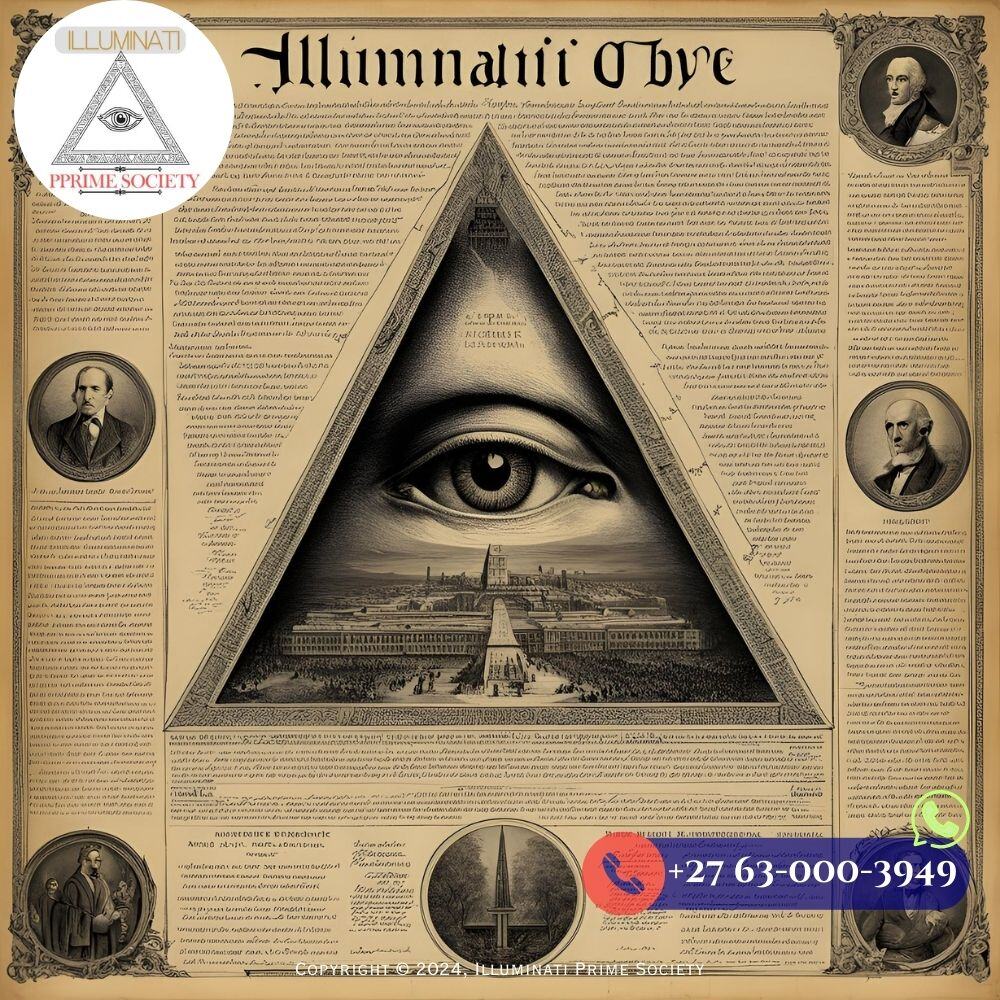 Historical document detailing the objectives of the Illuminati written in ancient language