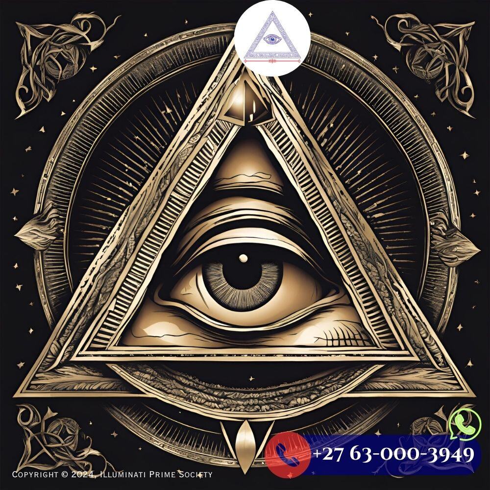 All-Seeing Eye symbol with rays of light