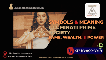 Illustration of the Pyramid Sign hand gesture representing Illuminati hierarchy. (1)