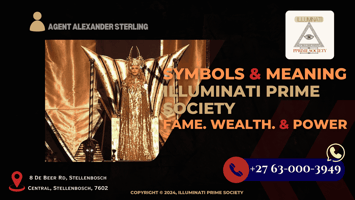 Madonna performing Illuminati with symbolic visuals in the background. (1)