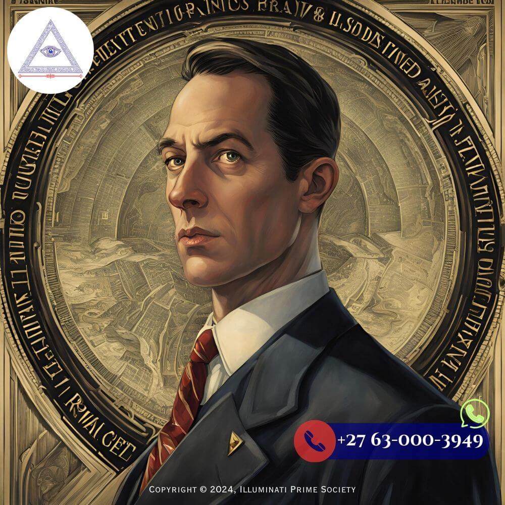 Portrait of Illuminati Prime Societys trusted agent, Alexander Sterling