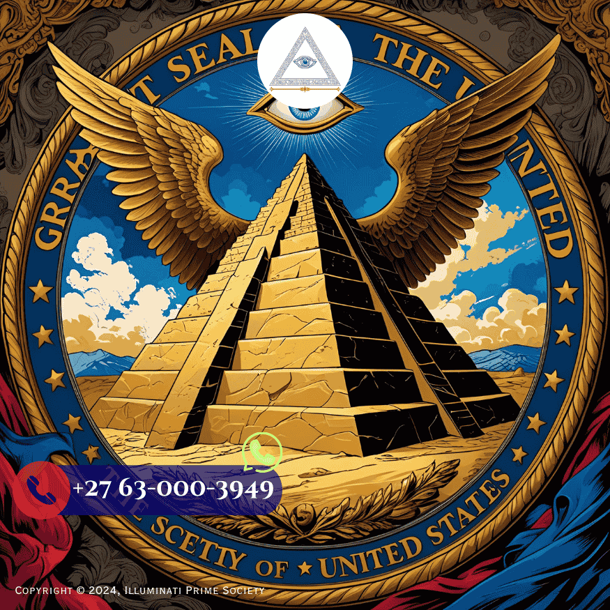 The Great Seal of the United States featuring the unfinished pyramid and the All-Seeing Eye.