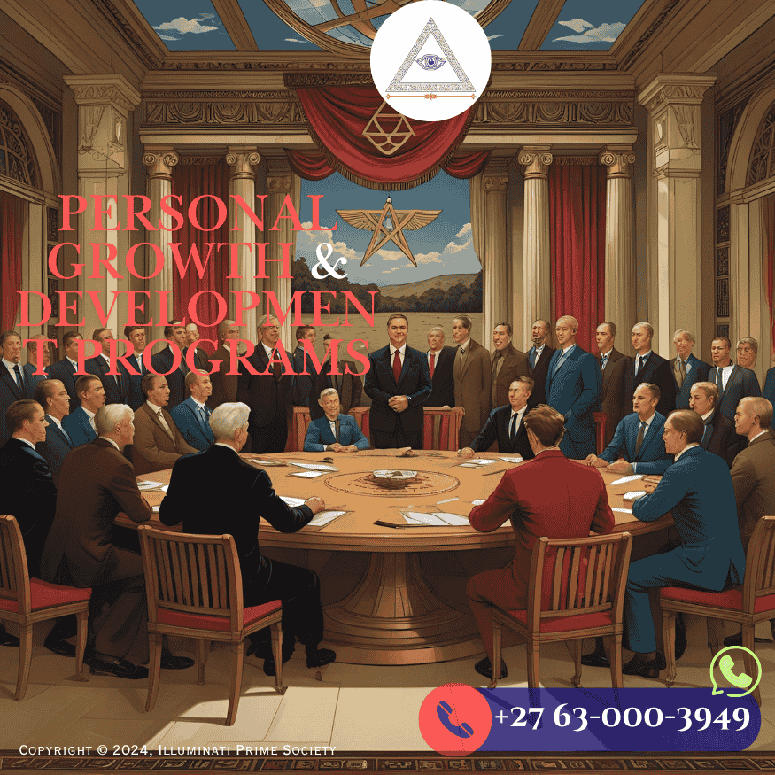 Advanced leadership training workshop at secret Illuminati facility