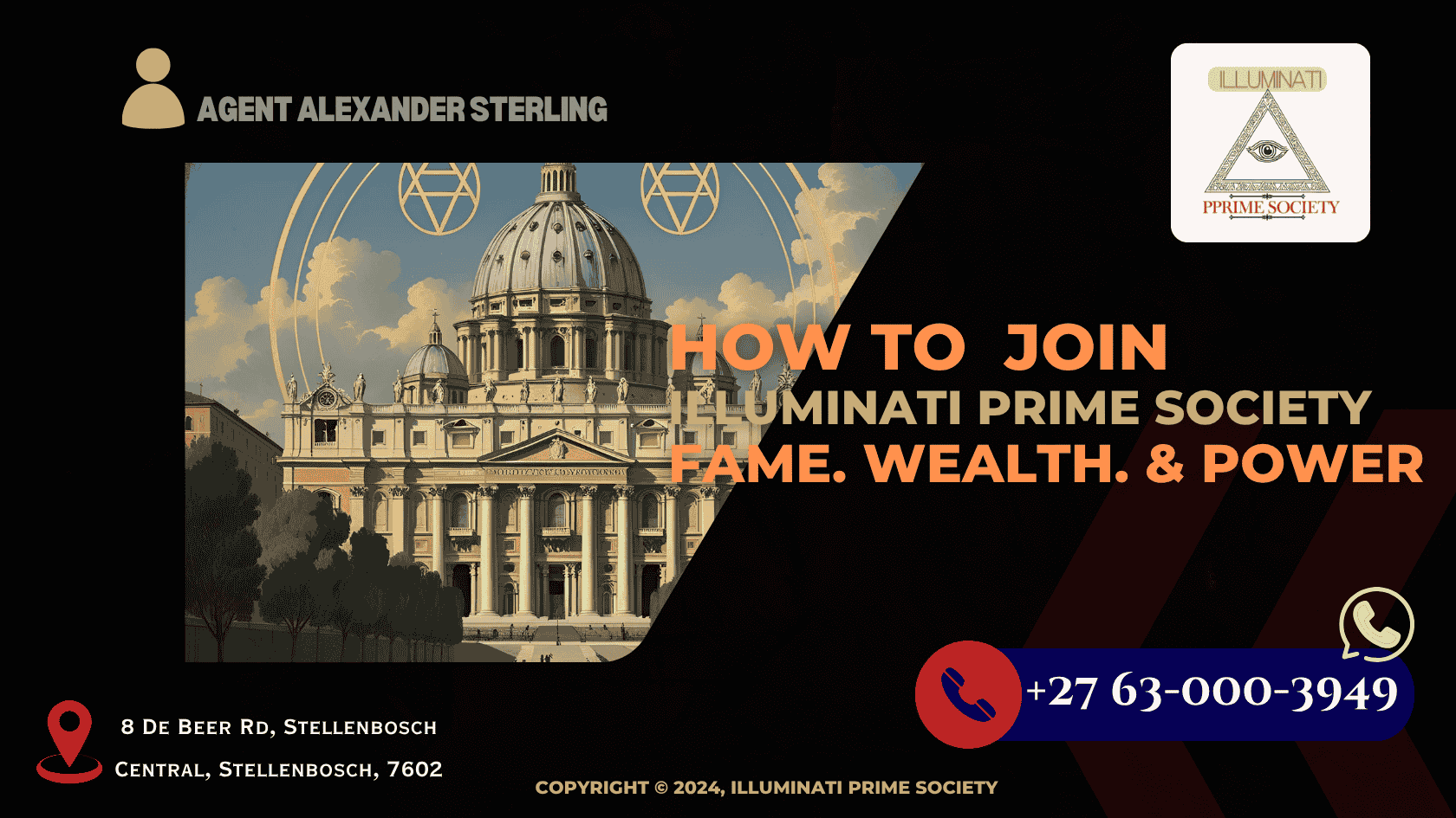 An 18th-century painting of the Vatican, overlaid with symbolic Illuminati markings. (2)