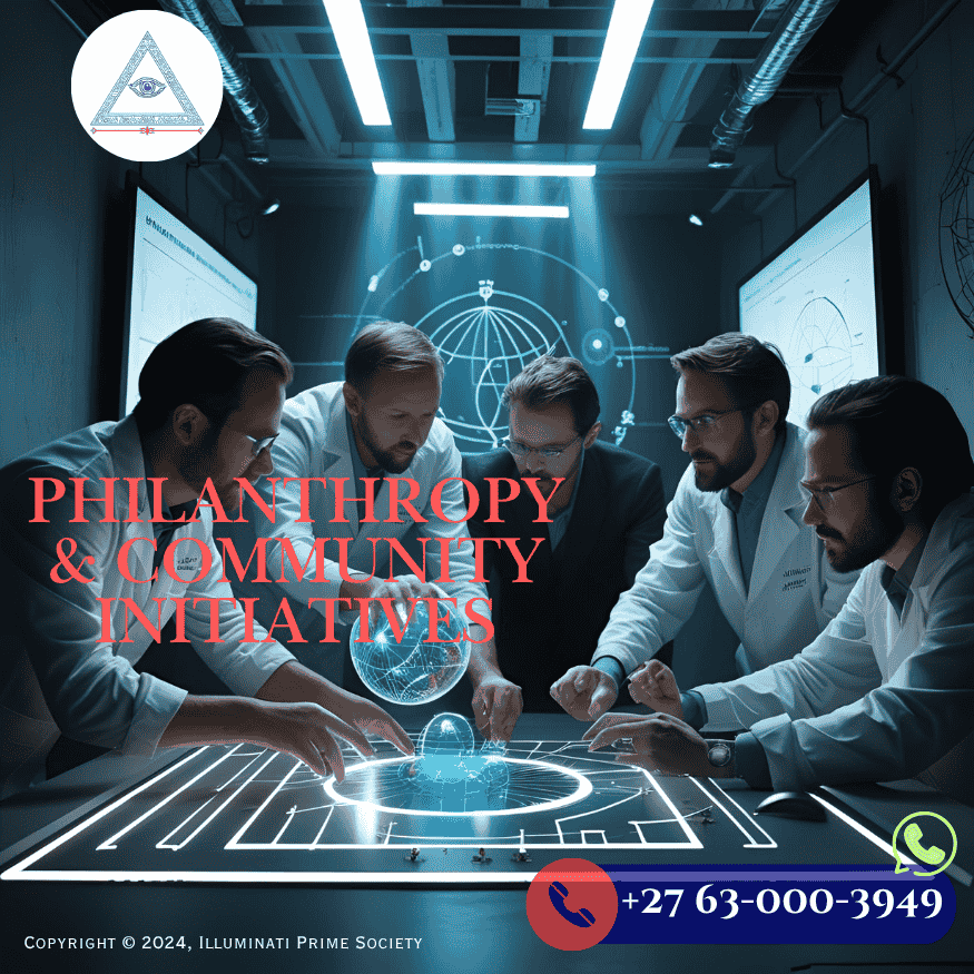 An underground Illuminati innovation lab working on sustainable energy