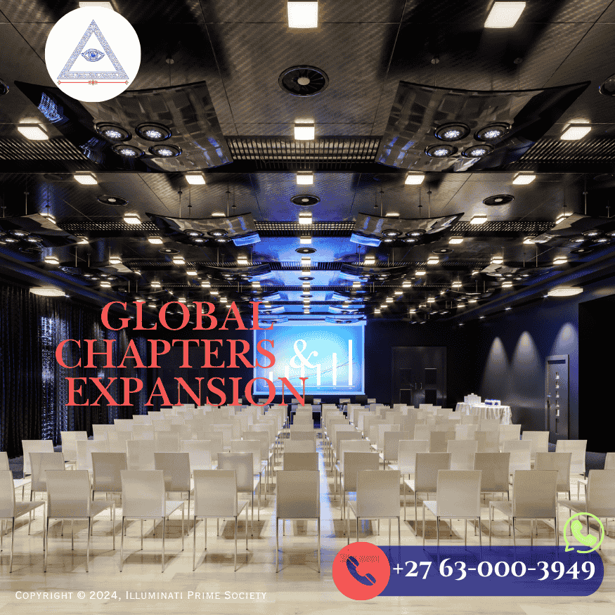 Digital conference between multiple Illuminati chapters across continents
