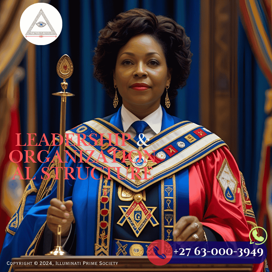 Grand Master wearing ceremonial robe performing elevation ritual