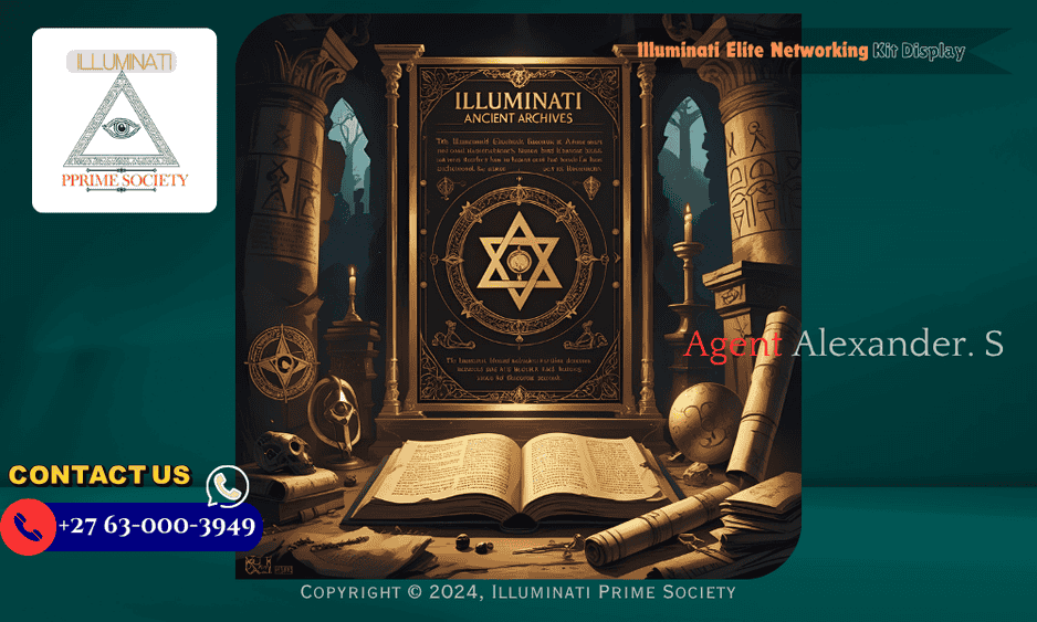 Illuminati ancient archives and mysterious historical artifacts