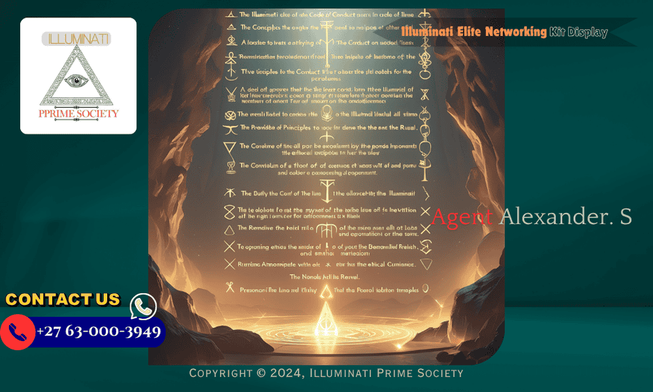 Illuminati code of conduct principles and ethical rituals