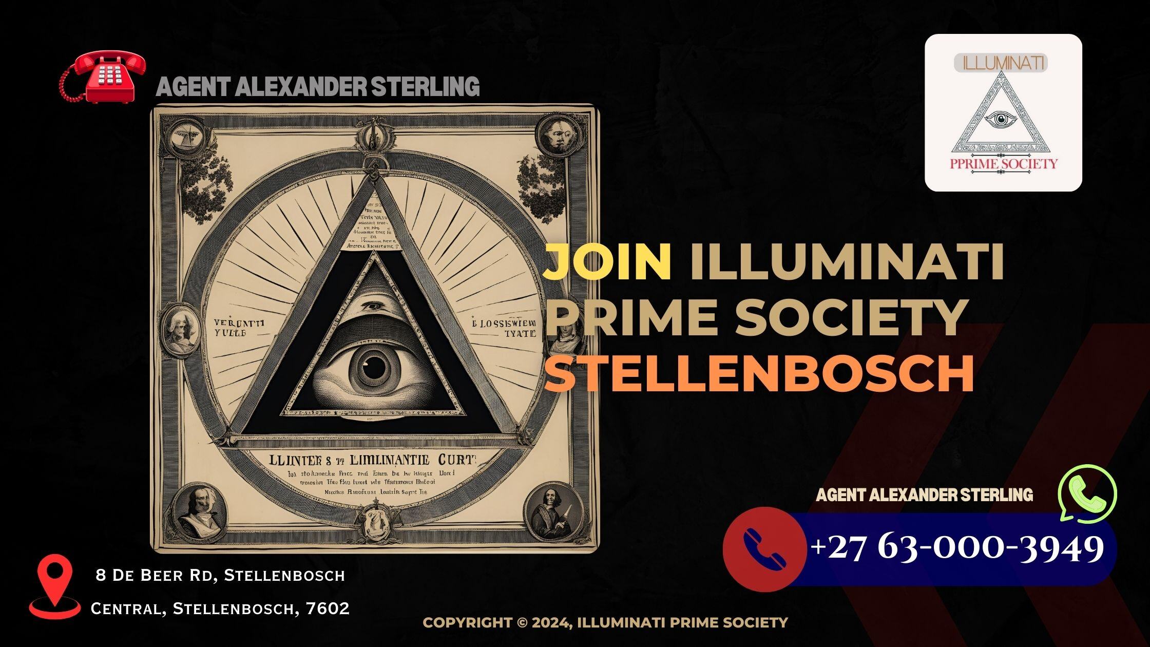 Illuminati recruitment poster from the 18th century