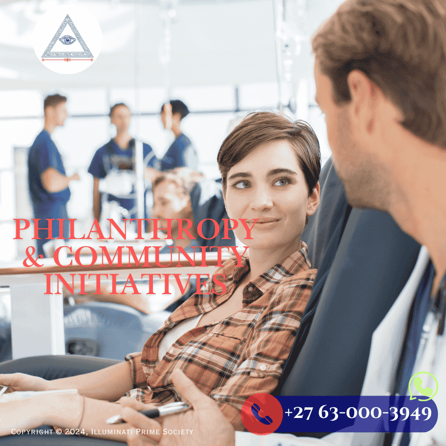 Medical volunteers supported by Illuminati funding treating patients in a rural clinic