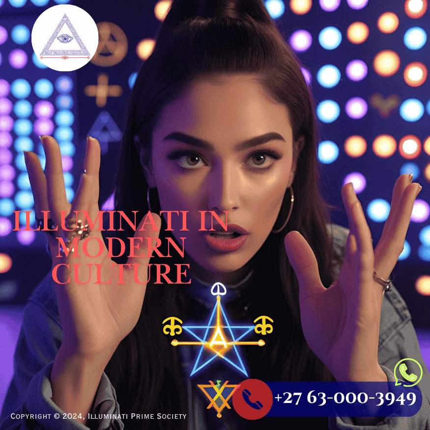 Popular influencer analyzing Illuminati symbols in celebrity photos