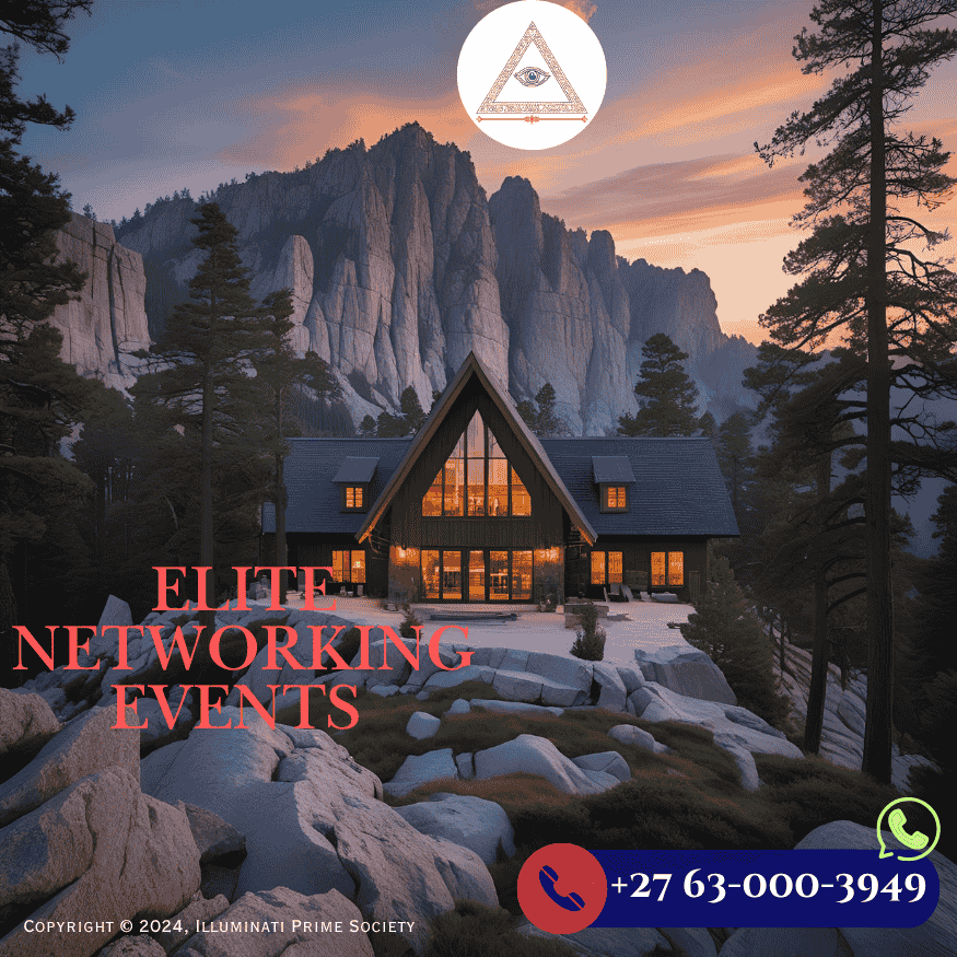 Secluded mountain retreat Illuminati summit outdoors