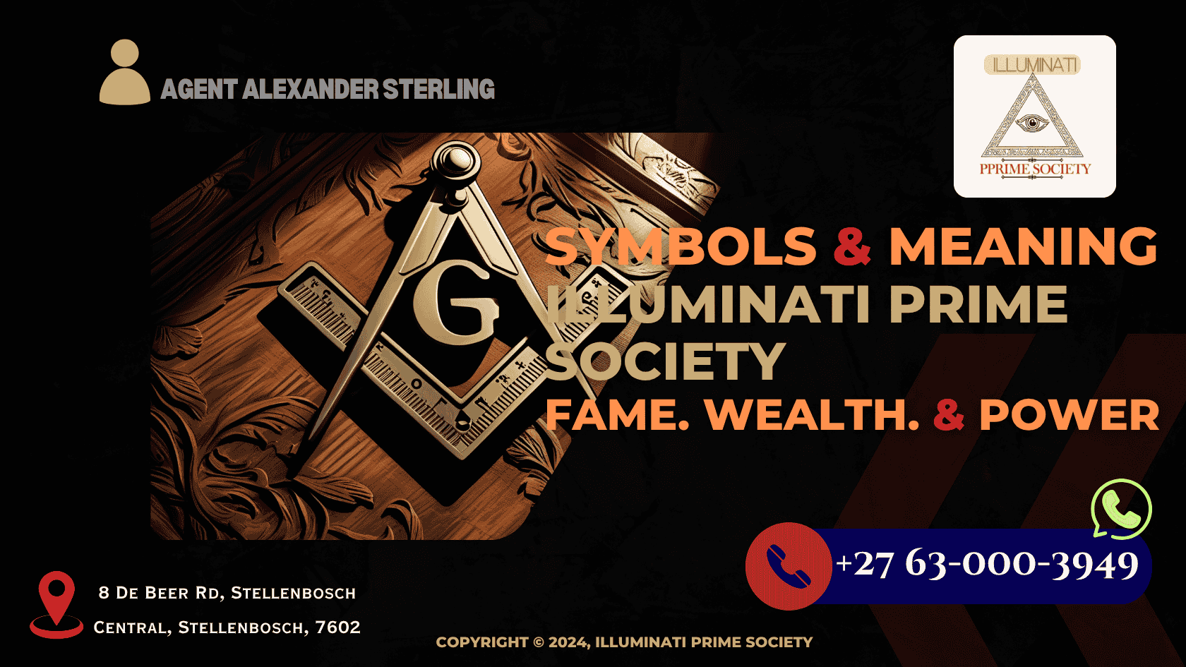 The Square and Compasses emblem of Freemasonry, symbolizing moral integrity and boundaries.